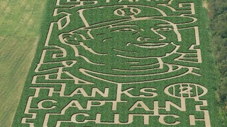 Corn Maze To Derek Jeter: "Thanks, Captain Clutch"